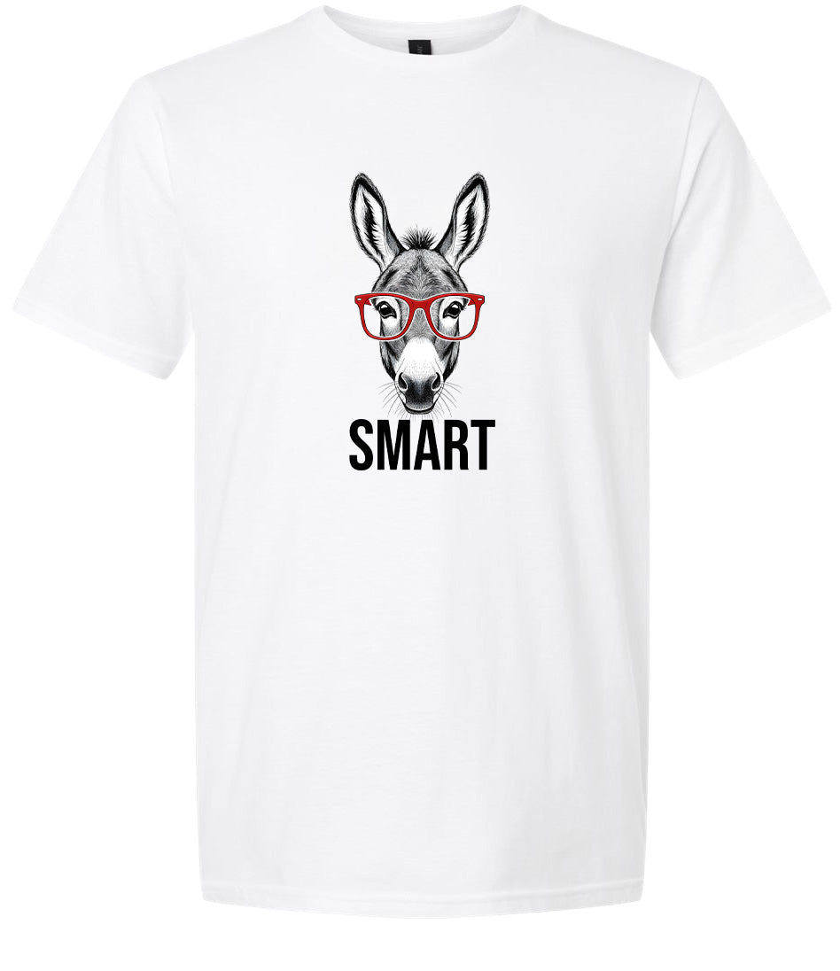 Smart Donkey Adult Gildan Soft Shirt