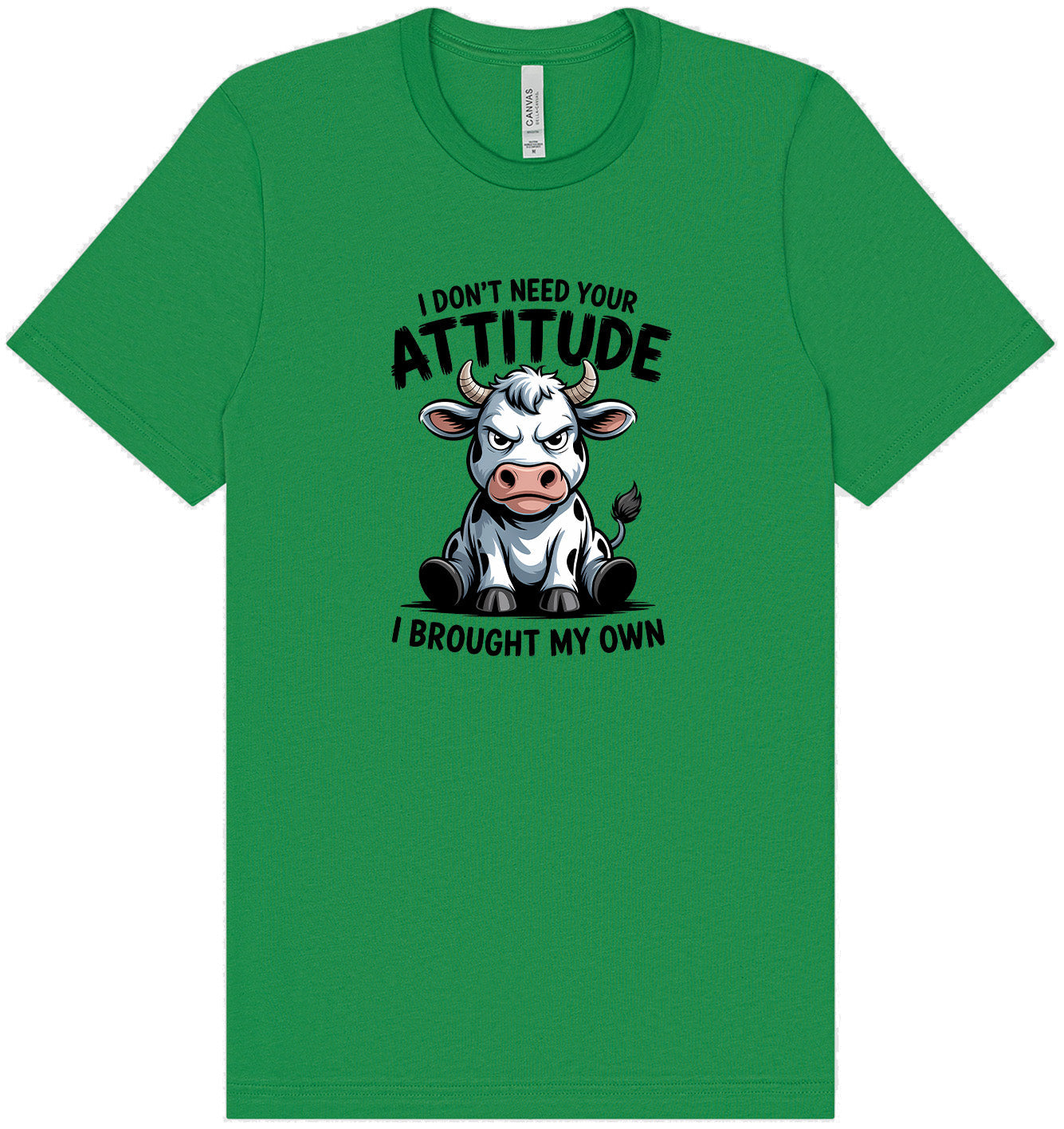 Don't Need Your Attitude Adult Bella Canvas Shirt
