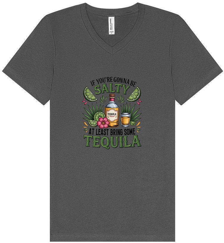 Bring Tequila Unisex V-Neck Shirt