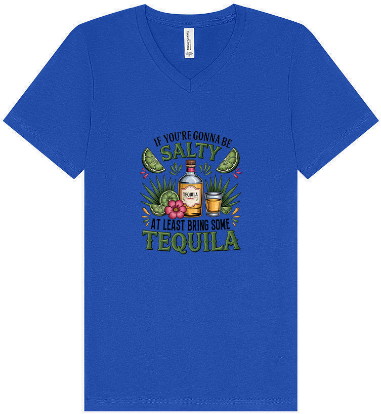 Bring Tequila Unisex V-Neck Shirt