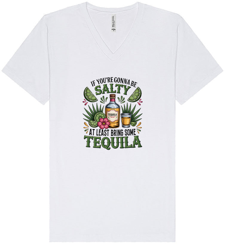 Bring Tequila Unisex V-Neck Shirt