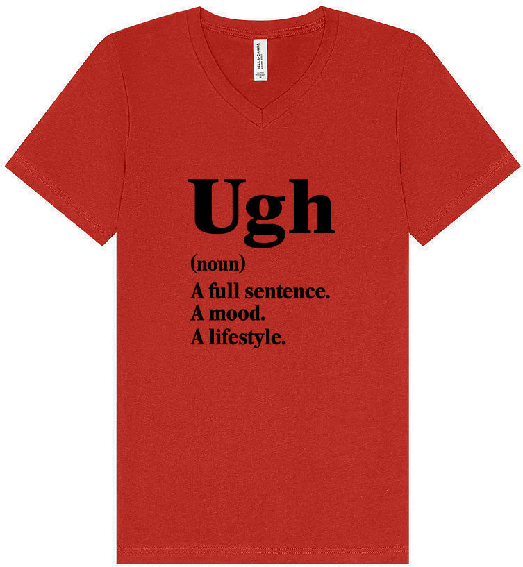 Ugh Unisex V-Neck Shirt