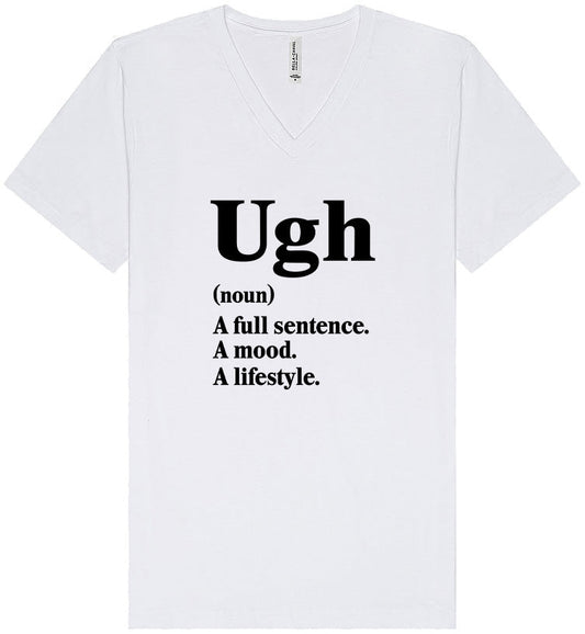 Ugh Unisex V-Neck Shirt