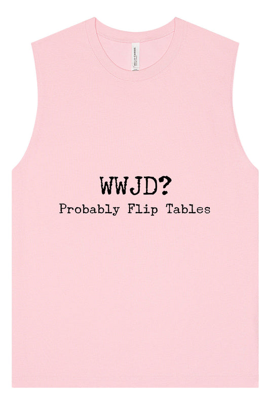 WWJD? Muscle Tank