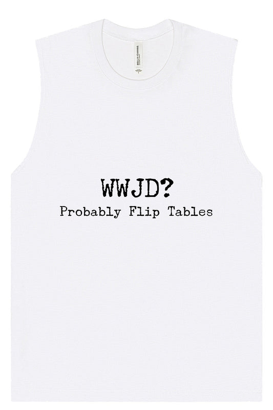 WWJD? Muscle Tank
