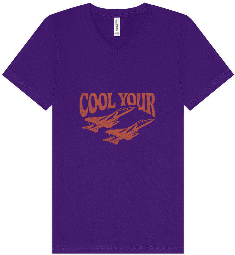 Cool Your Jets Unisex V-Neck Shirt