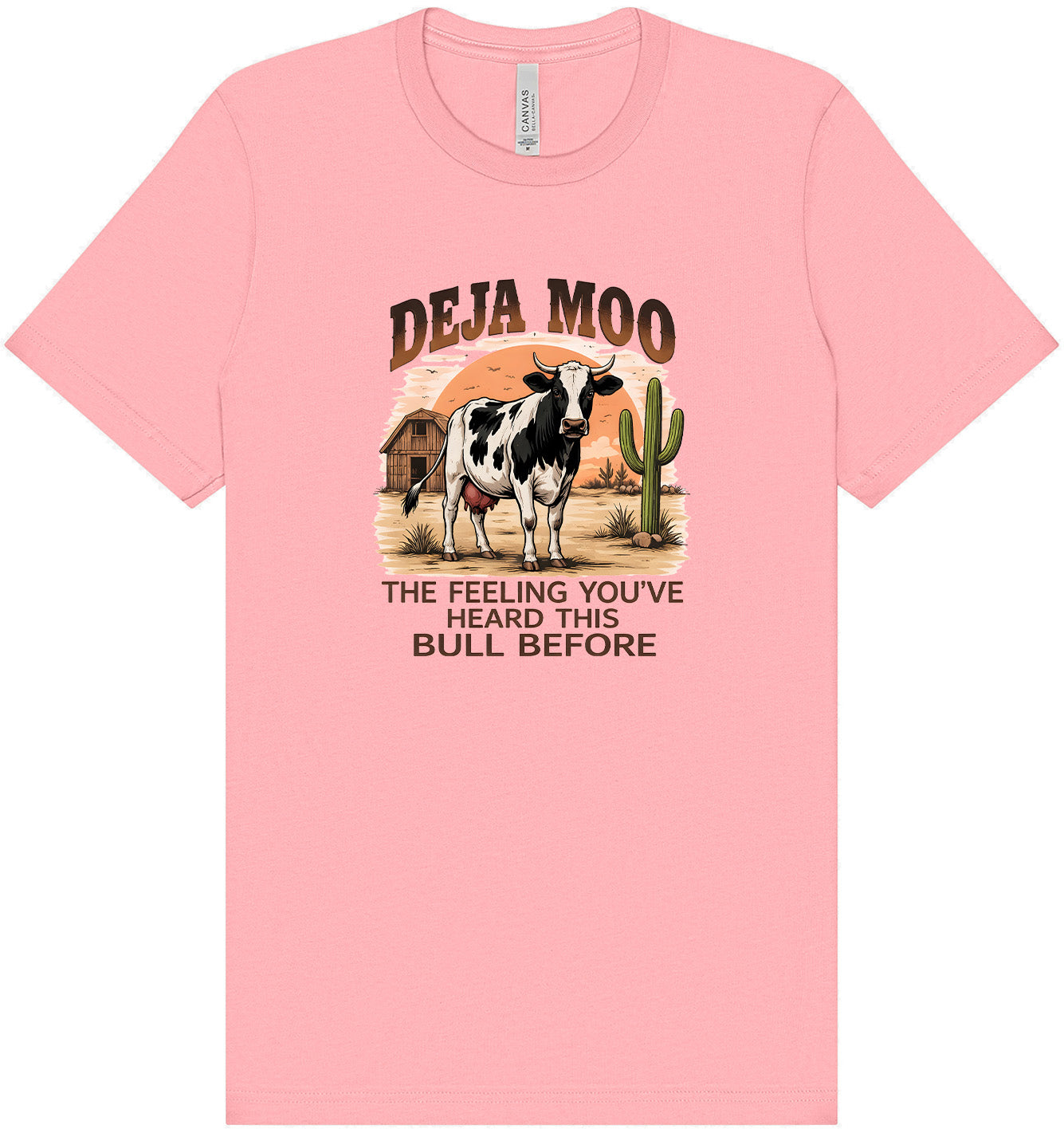 Deja Moo Adult Bella Canvas Shirt