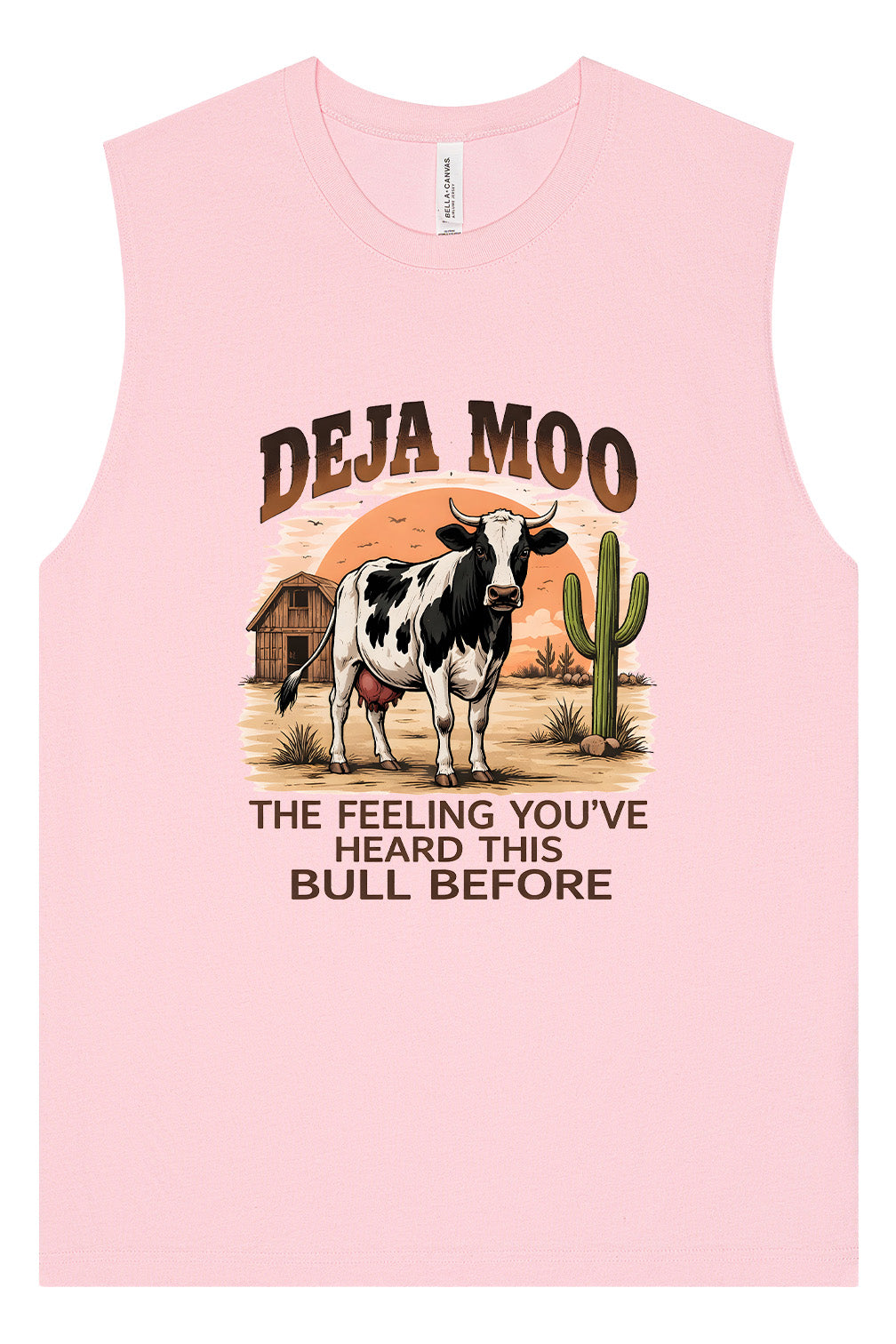 Deja Moo Muscle Tank