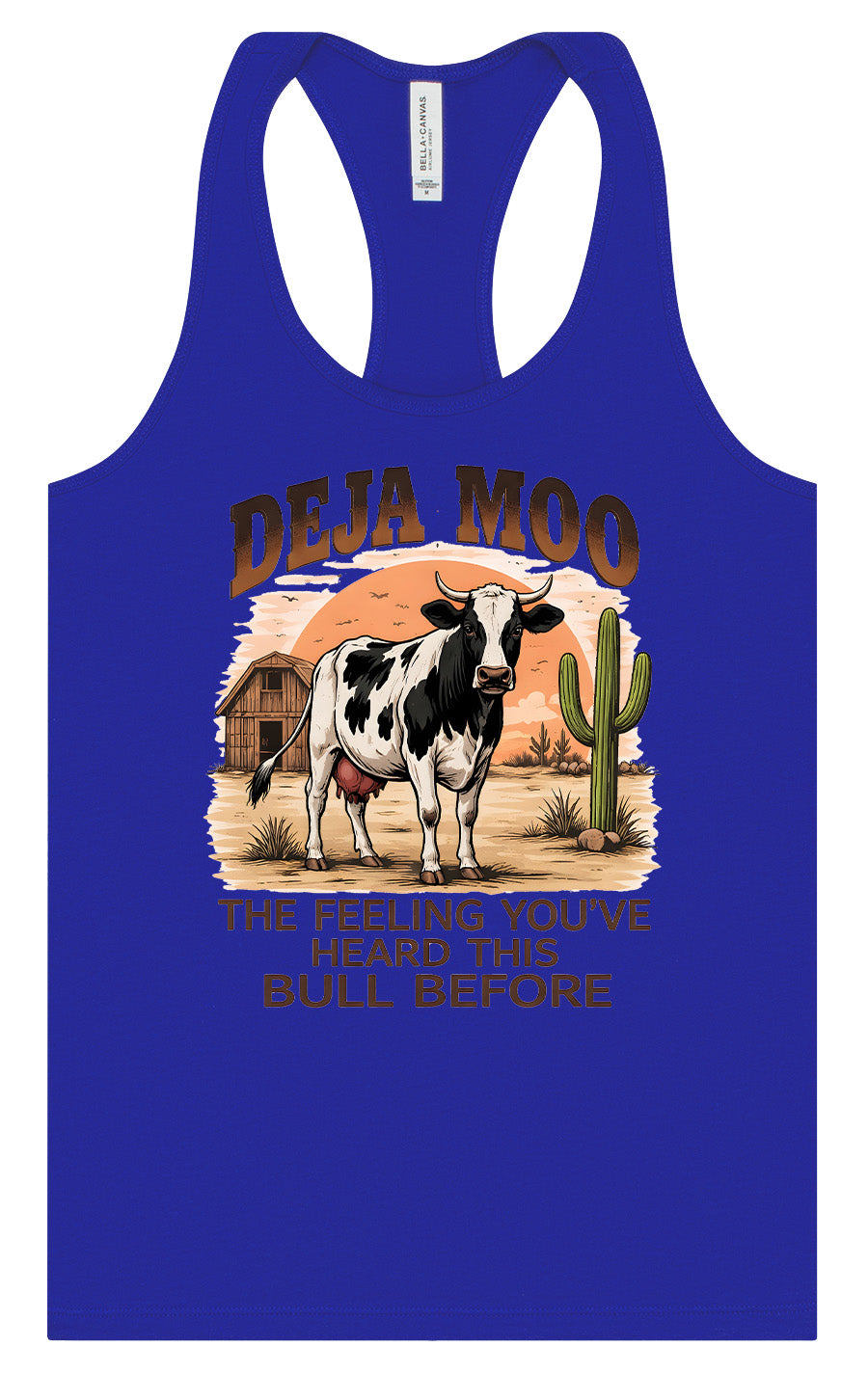 Deja Moo Women's Racerback Tank