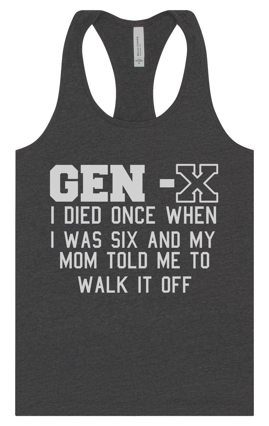 Gen X Walk it Off Women's Racerback Tank