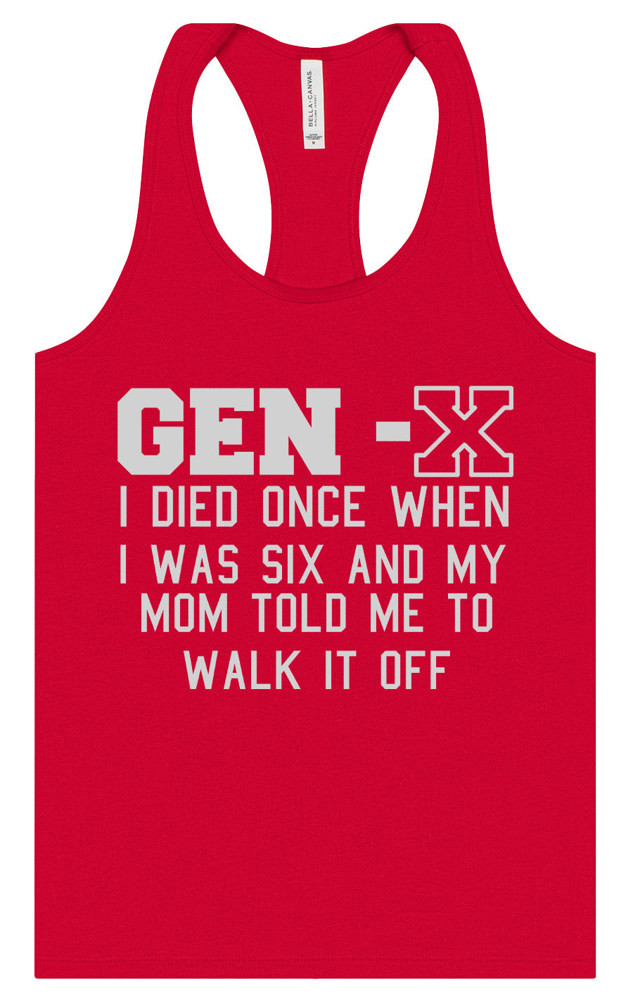 Gen X Walk it Off Women's Racerback Tank