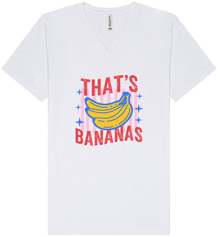 That's Bananas Unisex V-Neck Shirt