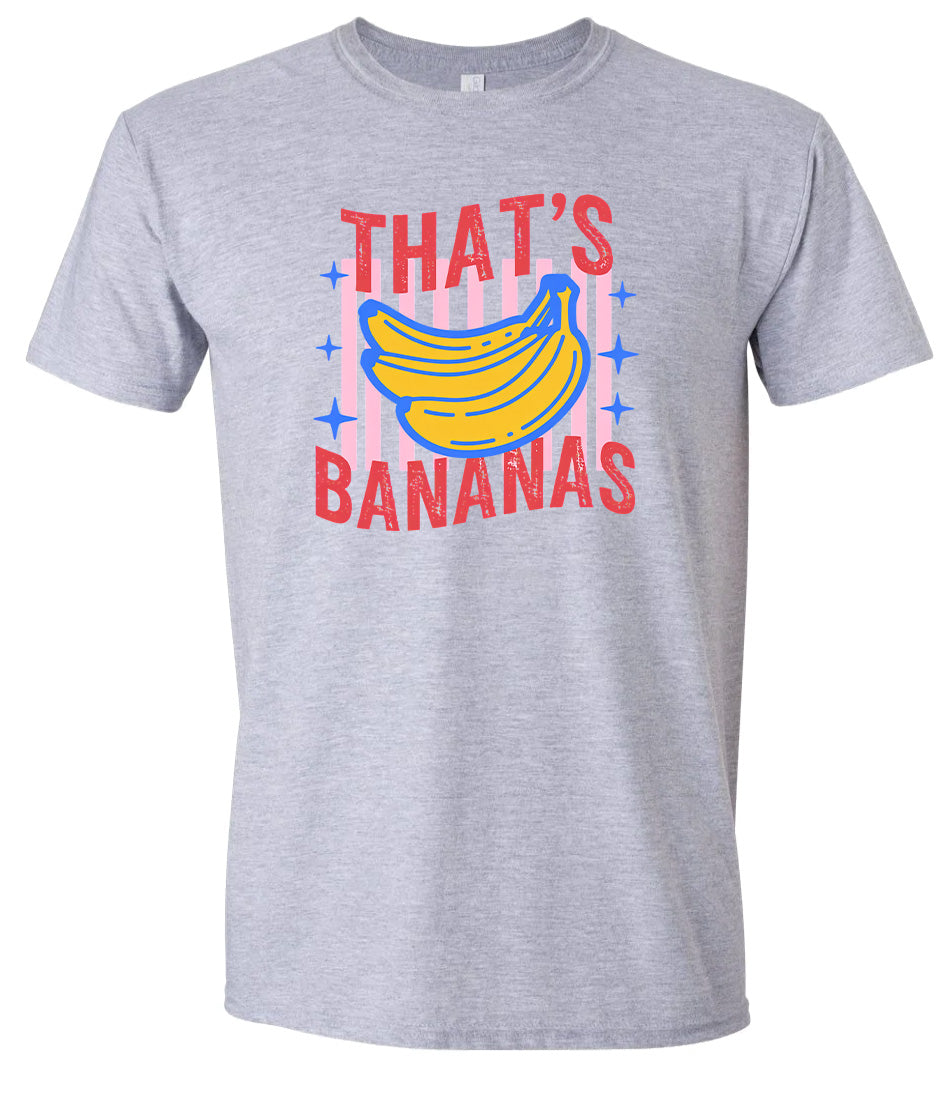 That's Bananas Adult Gildan Soft Shirt