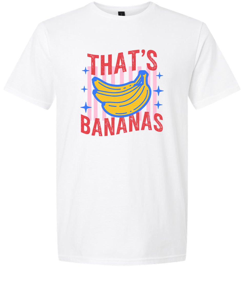 That's Bananas Adult Gildan Soft Shirt