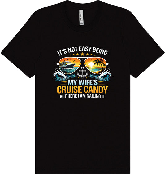 Wife's Cruise Candy Adult Bella Canvas Shirt