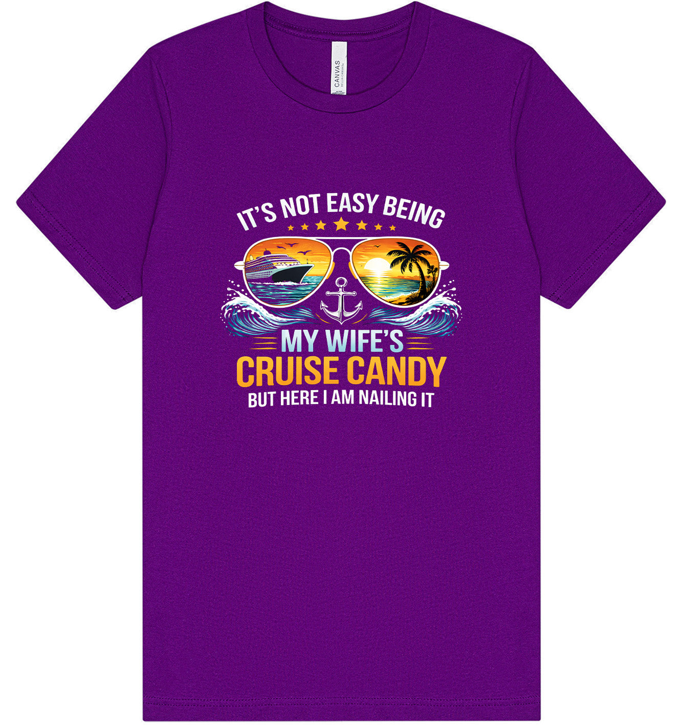 Wife's Cruise Candy Adult Bella Canvas Shirt