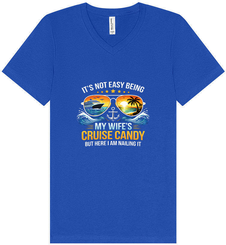 Wife's Cruise Candy Unisex V-Neck Shirt