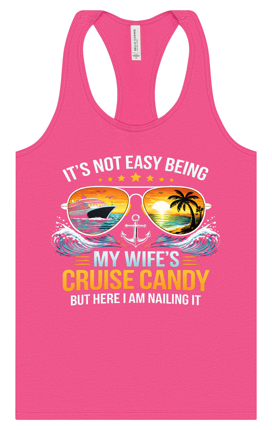 Wife's Cruise Candy Women's Racerback Tank