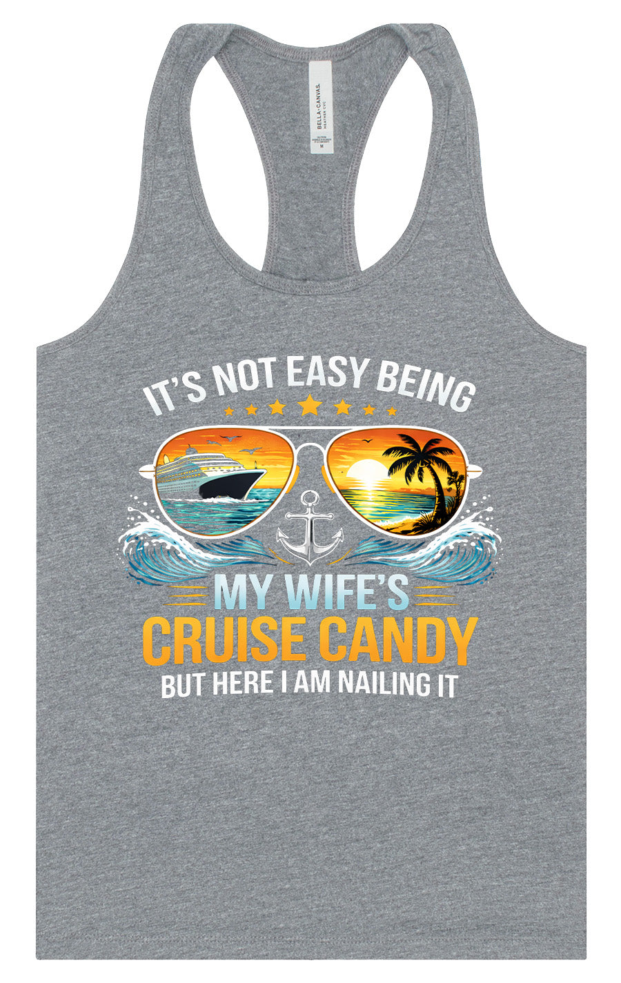 Wife's Cruise Candy Women's Racerback Tank