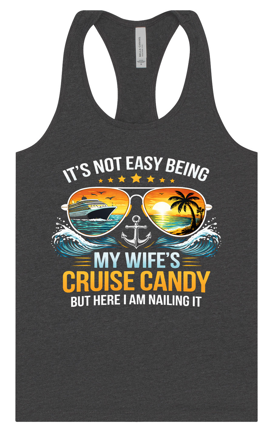 Wife's Cruise Candy Women's Racerback Tank
