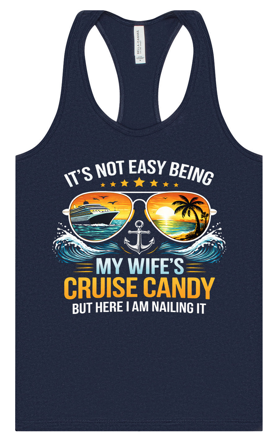 Wife's Cruise Candy Women's Racerback Tank