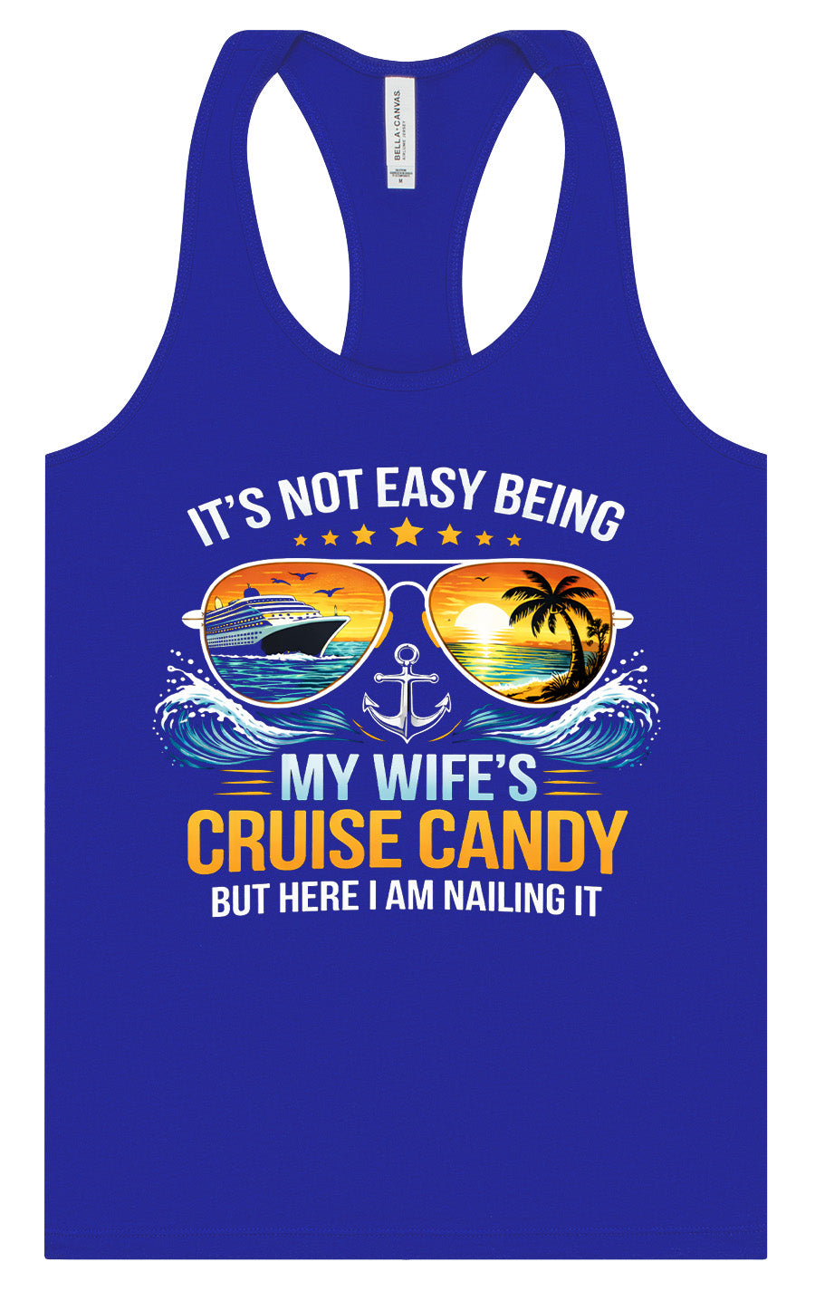 Wife's Cruise Candy Women's Racerback Tank