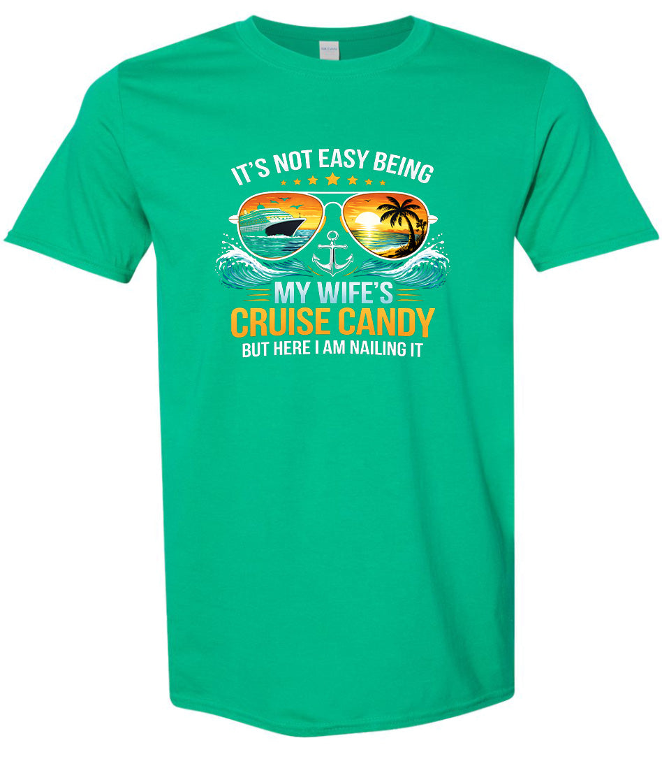 Wife's Cruise Candy Adult Gildan Soft Shirt