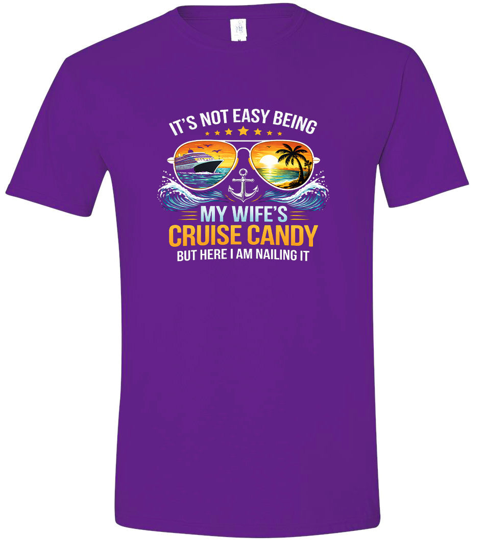 Wife's Cruise Candy Adult Gildan Soft Shirt