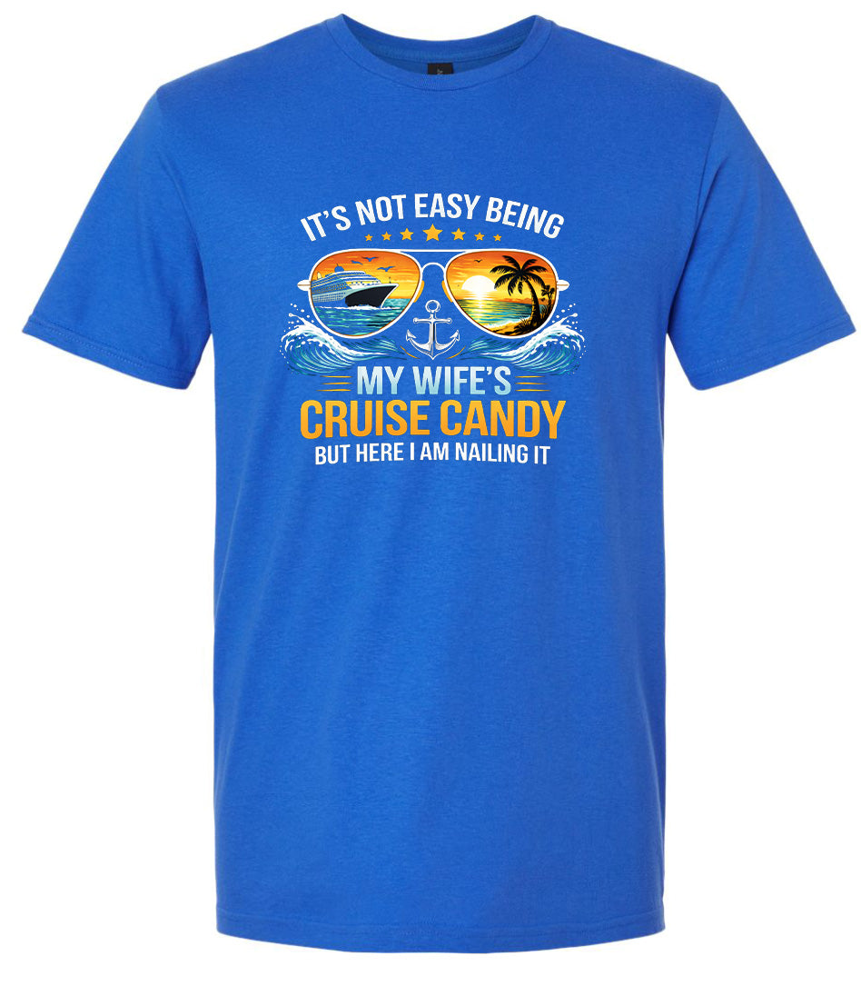 Wife's Cruise Candy Adult Gildan Soft Shirt