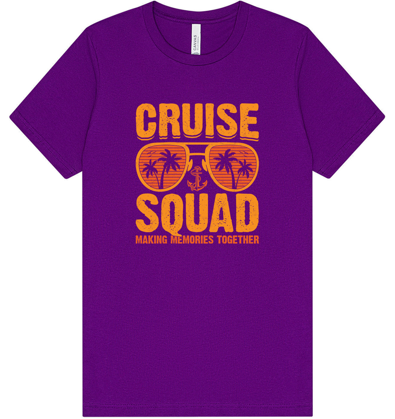 Cruise Squad Making Memories Adult Bella Canvas Shirt