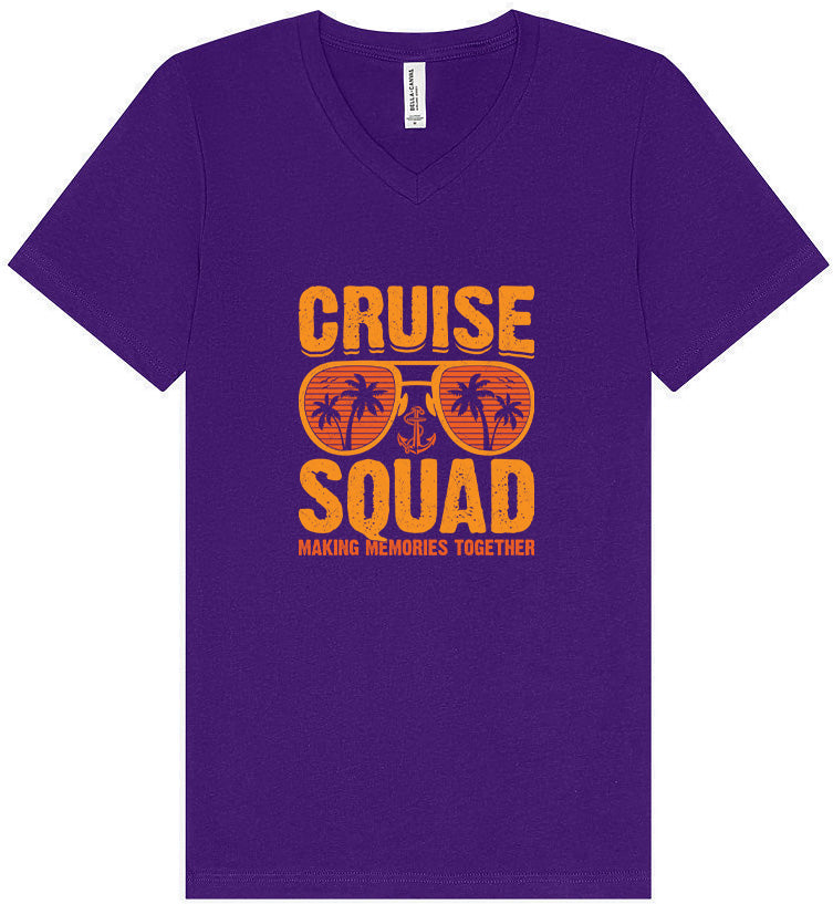 Cruise Squad Making Memories Unisex V-Neck Shirt