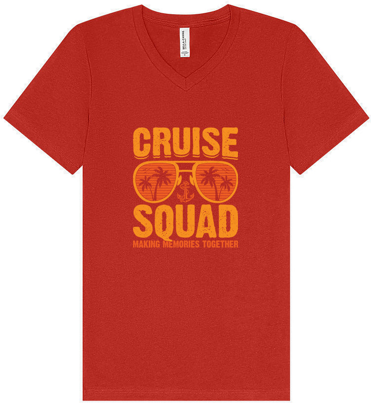 Cruise Squad Making Memories Unisex V-Neck Shirt