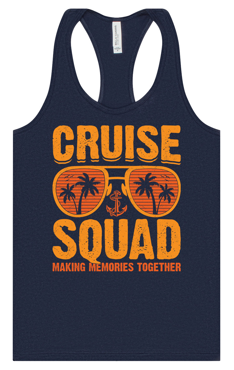 Cruise Squad Making Memories Women's Racerback Tank