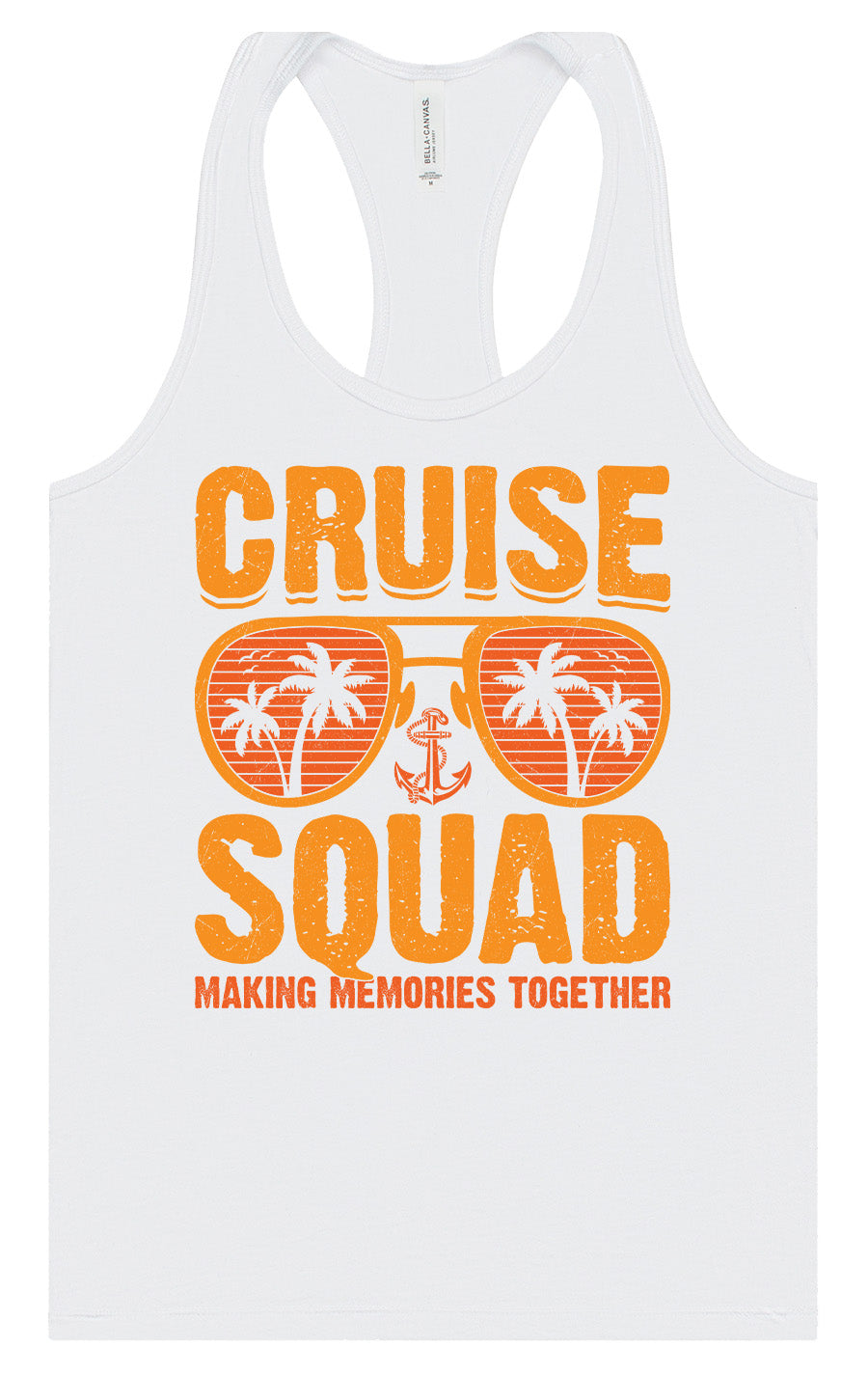 Cruise Squad Making Memories Women's Racerback Tank