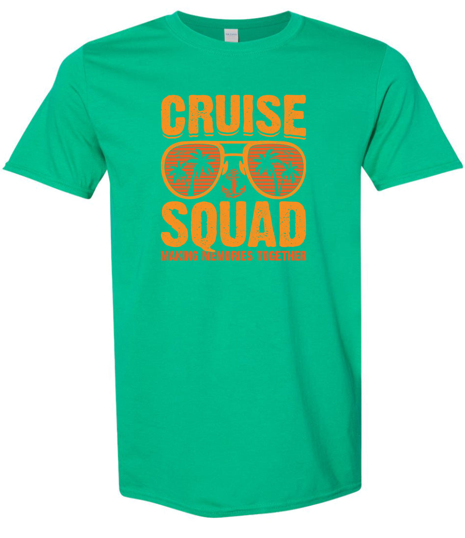 Cruise Squad Making Memories Adult Gildan Soft Shirt