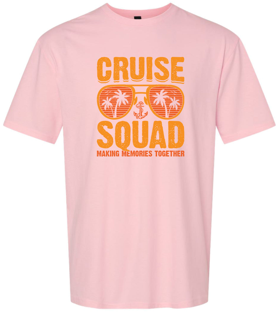 Cruise Squad Making Memories Adult Gildan Soft Shirt
