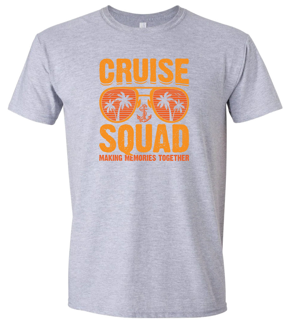 Cruise Squad Making Memories Adult Gildan Soft Shirt