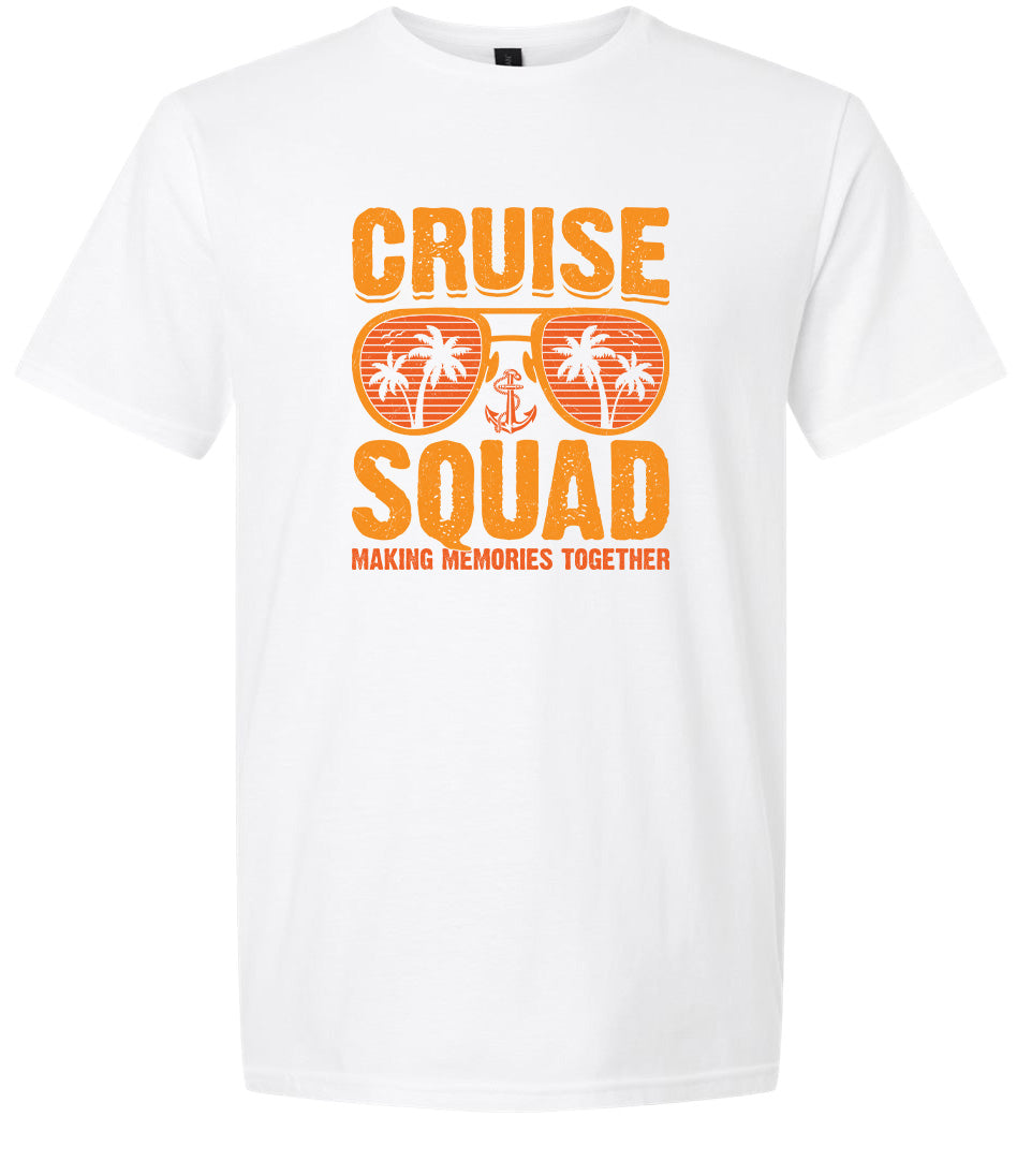Cruise Squad Making Memories Adult Gildan Soft Shirt