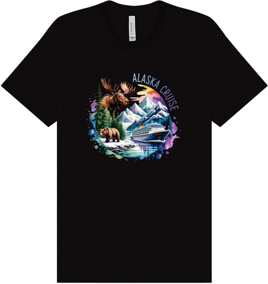 Alaska Cruise Adult Bella Canvas Shirt