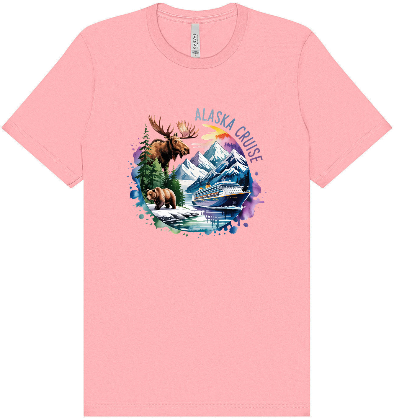 Alaska Cruise Adult Bella Canvas Shirt
