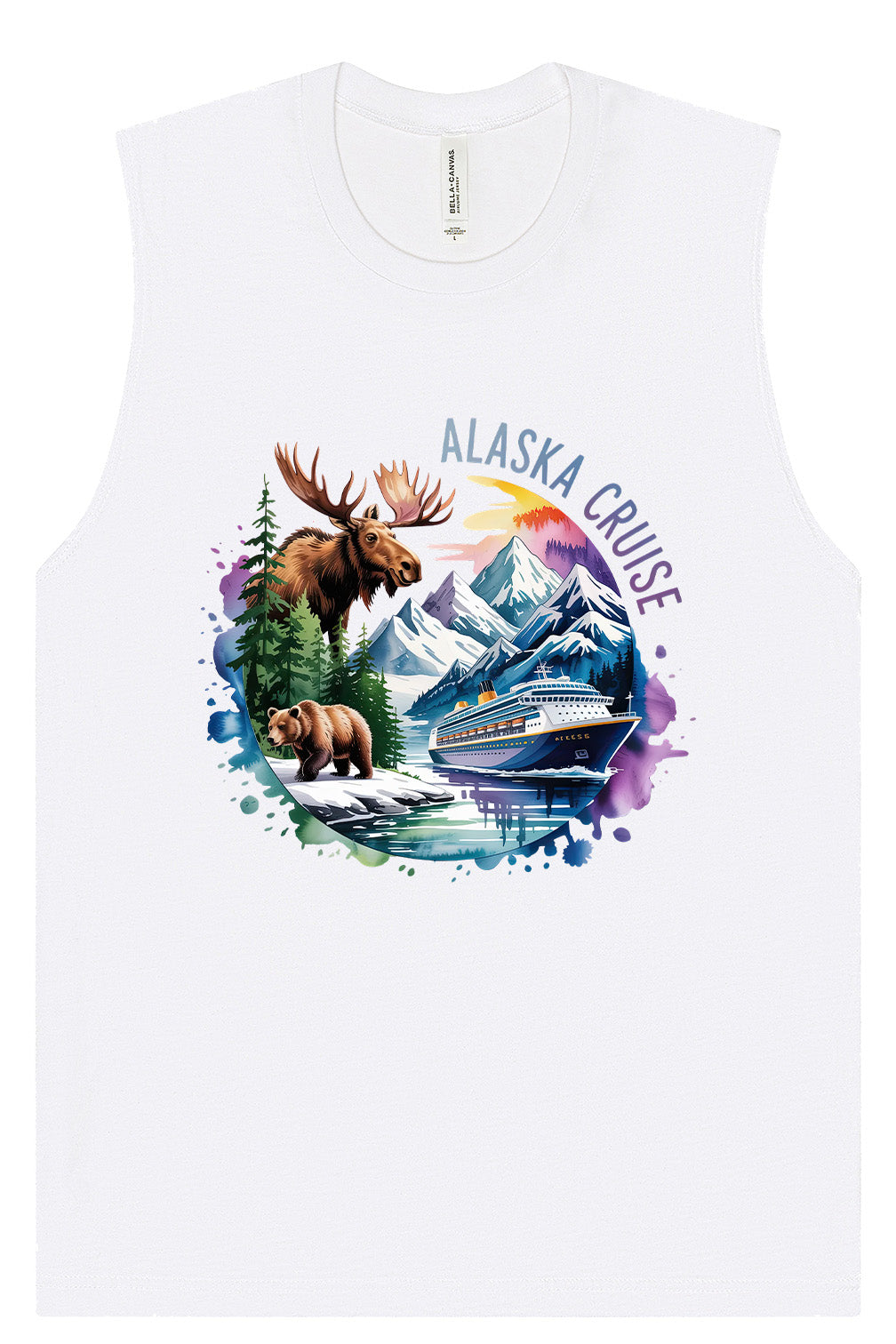 Alaska Cruise Muscle Tank