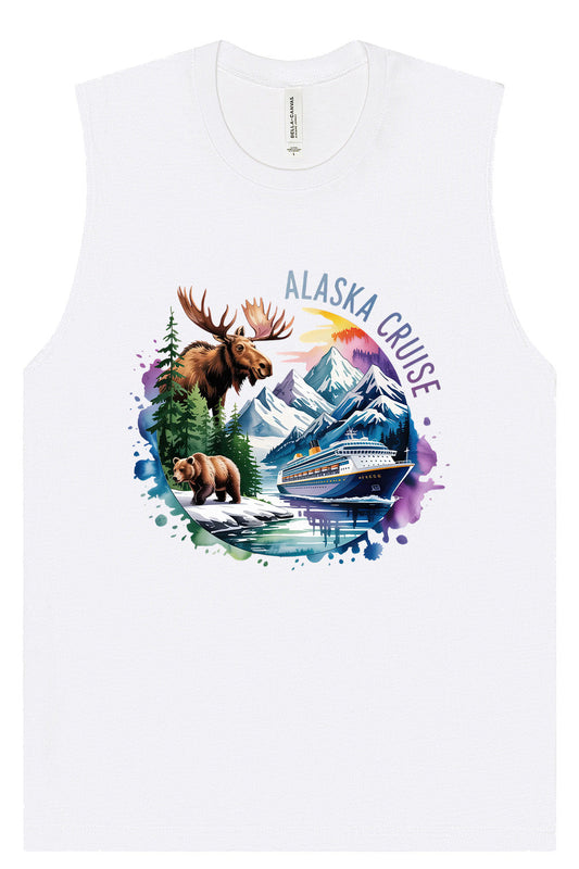 Alaska Cruise Muscle Tank