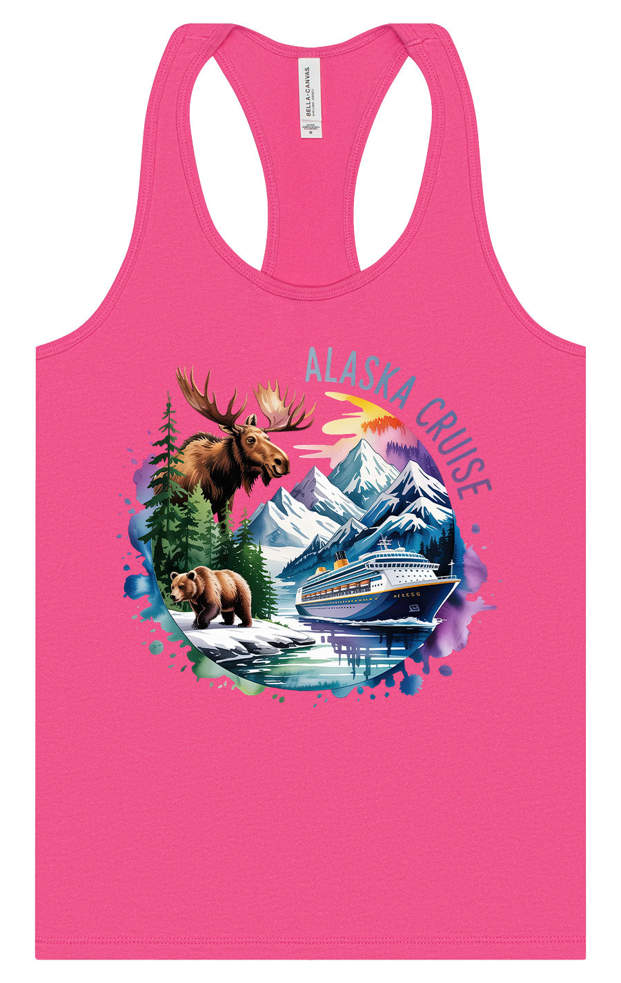 Alaska Cruise Women's Racerback Tank