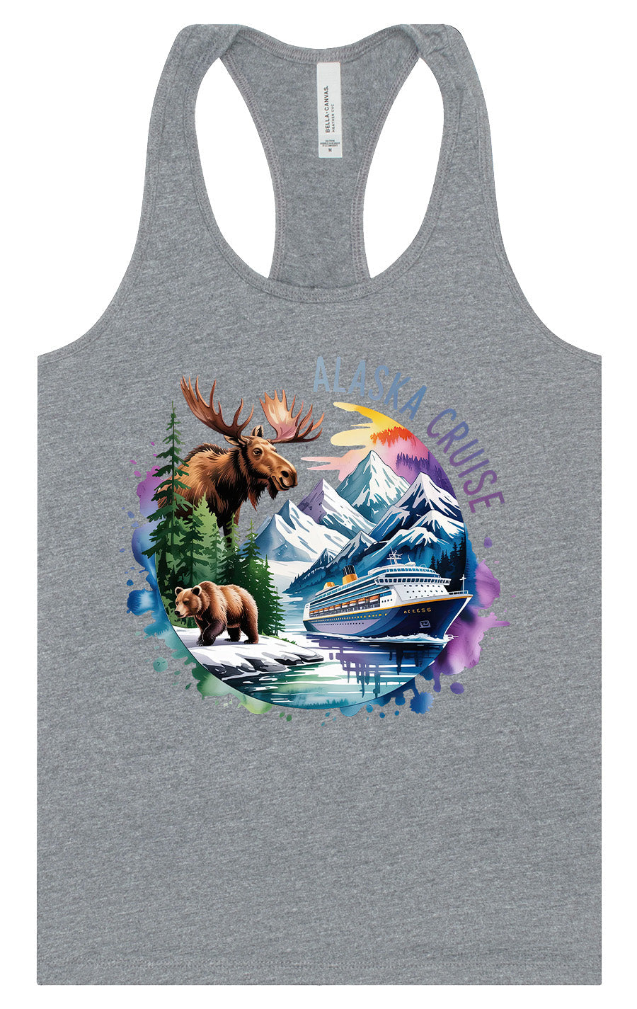 Alaska Cruise Women's Racerback Tank