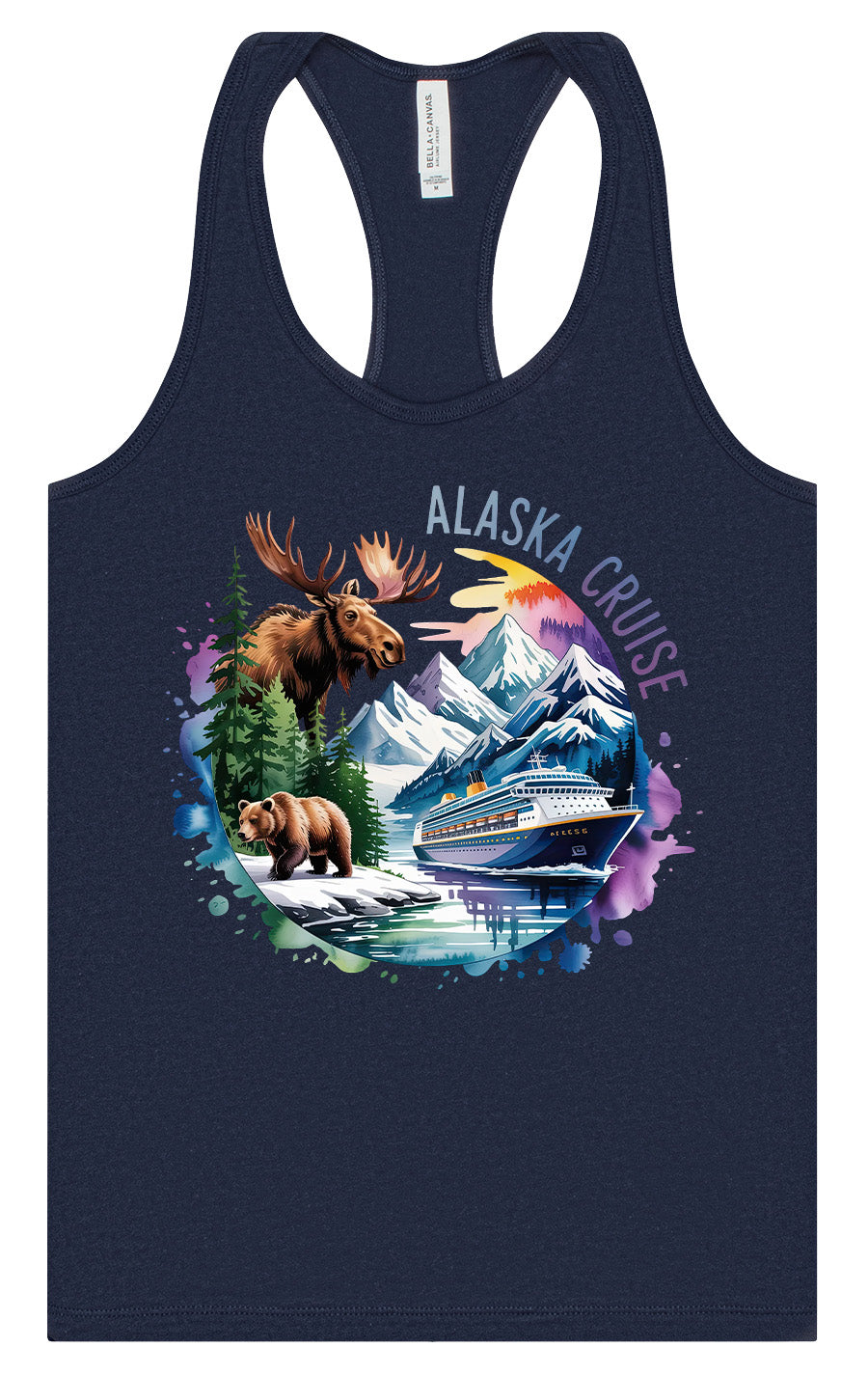 Alaska Cruise Women's Racerback Tank
