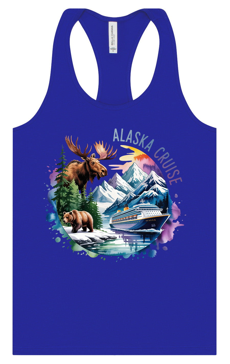Alaska Cruise Women's Racerback Tank