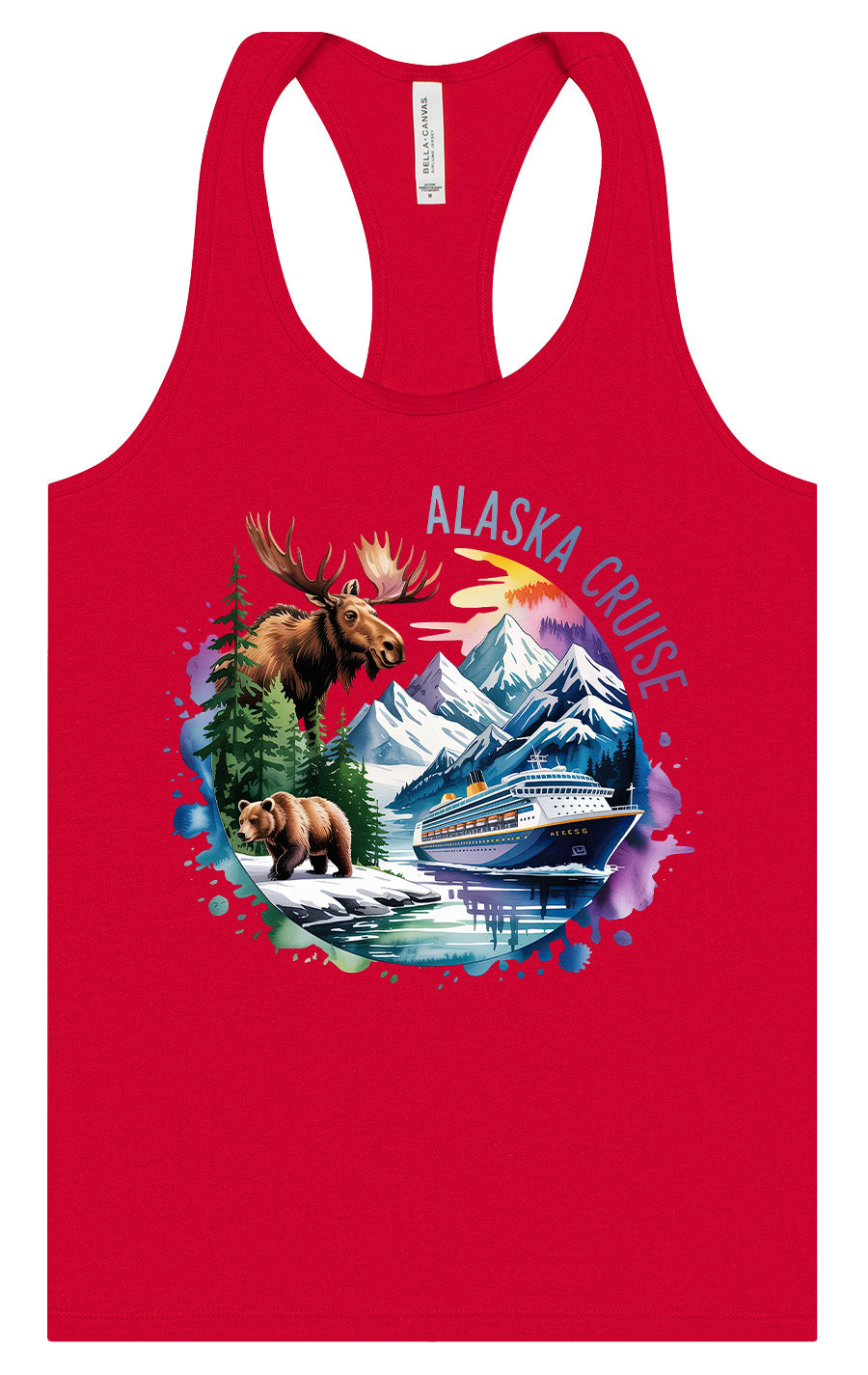 Alaska Cruise Women's Racerback Tank