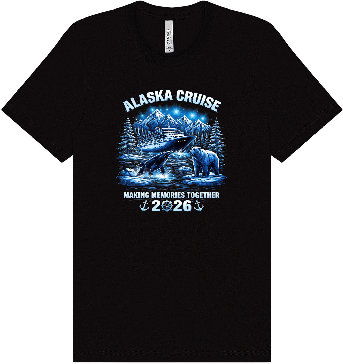 Alaska Cruise 2026 Adult Bella Canvas Shirt