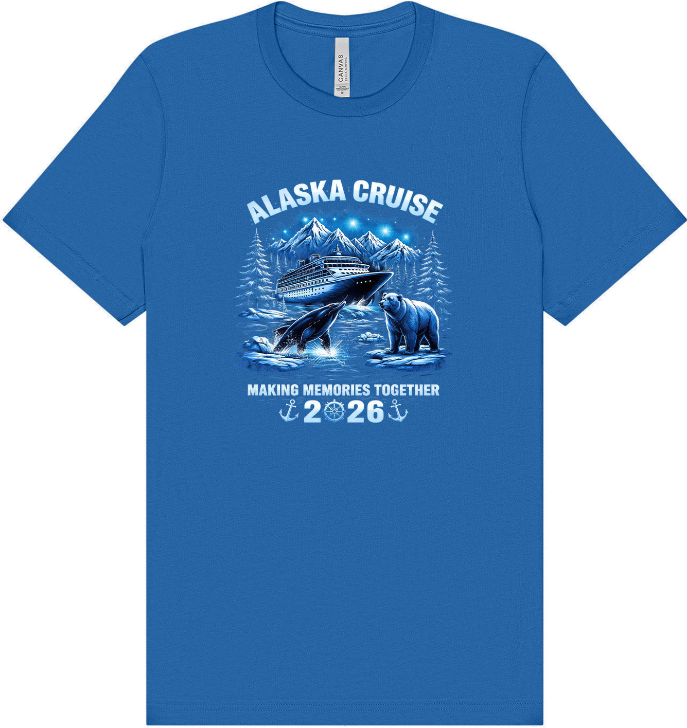 Alaska Cruise 2026 Adult Bella Canvas Shirt