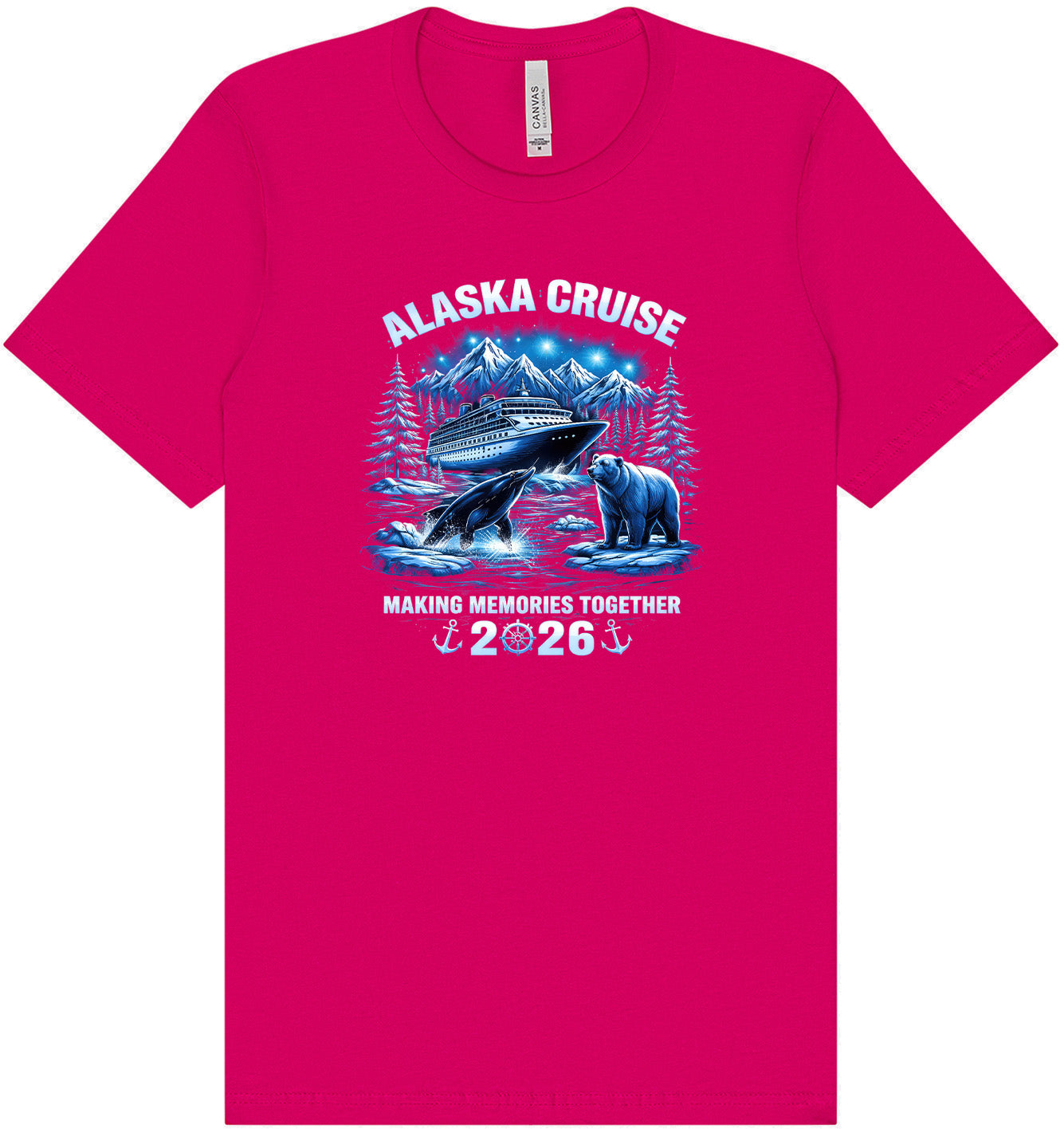 Alaska Cruise 2026 Adult Bella Canvas Shirt